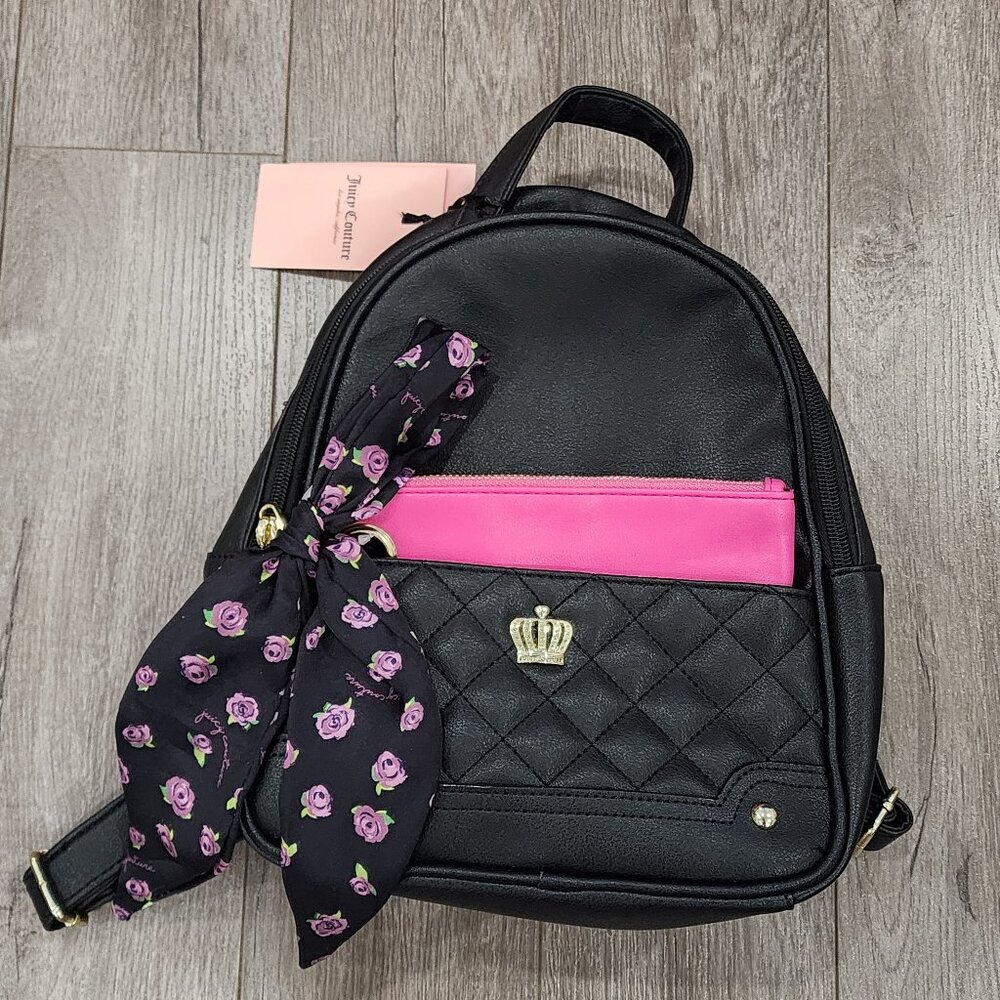 Juicy Couture Black Backpack